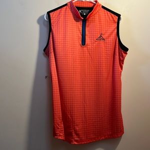 Bermuda Sands tank top - Emerald Hills golf course - Okoboji - XL - orange
